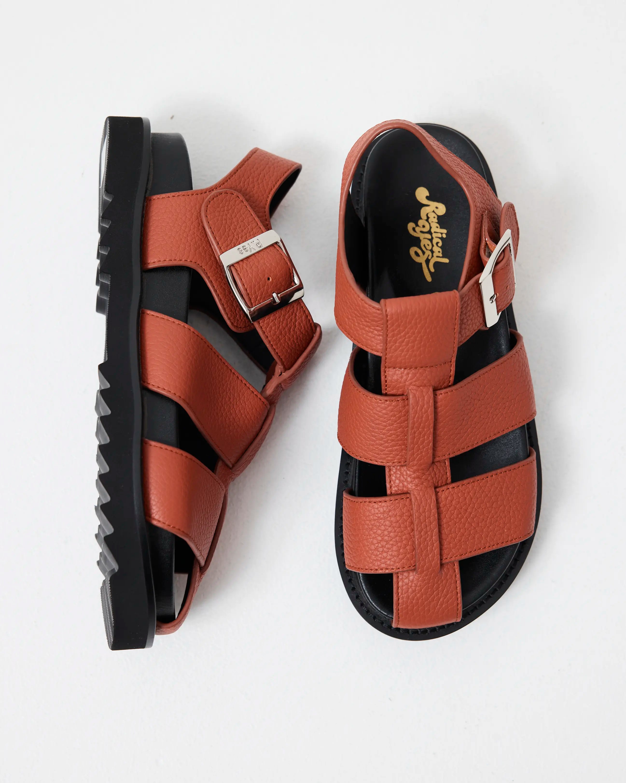 Arkestra 2.0 Fisherman Leather Sandal | Clay