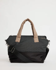 Maximilian Dance Tote in Nylon | Black Ripstop Splice