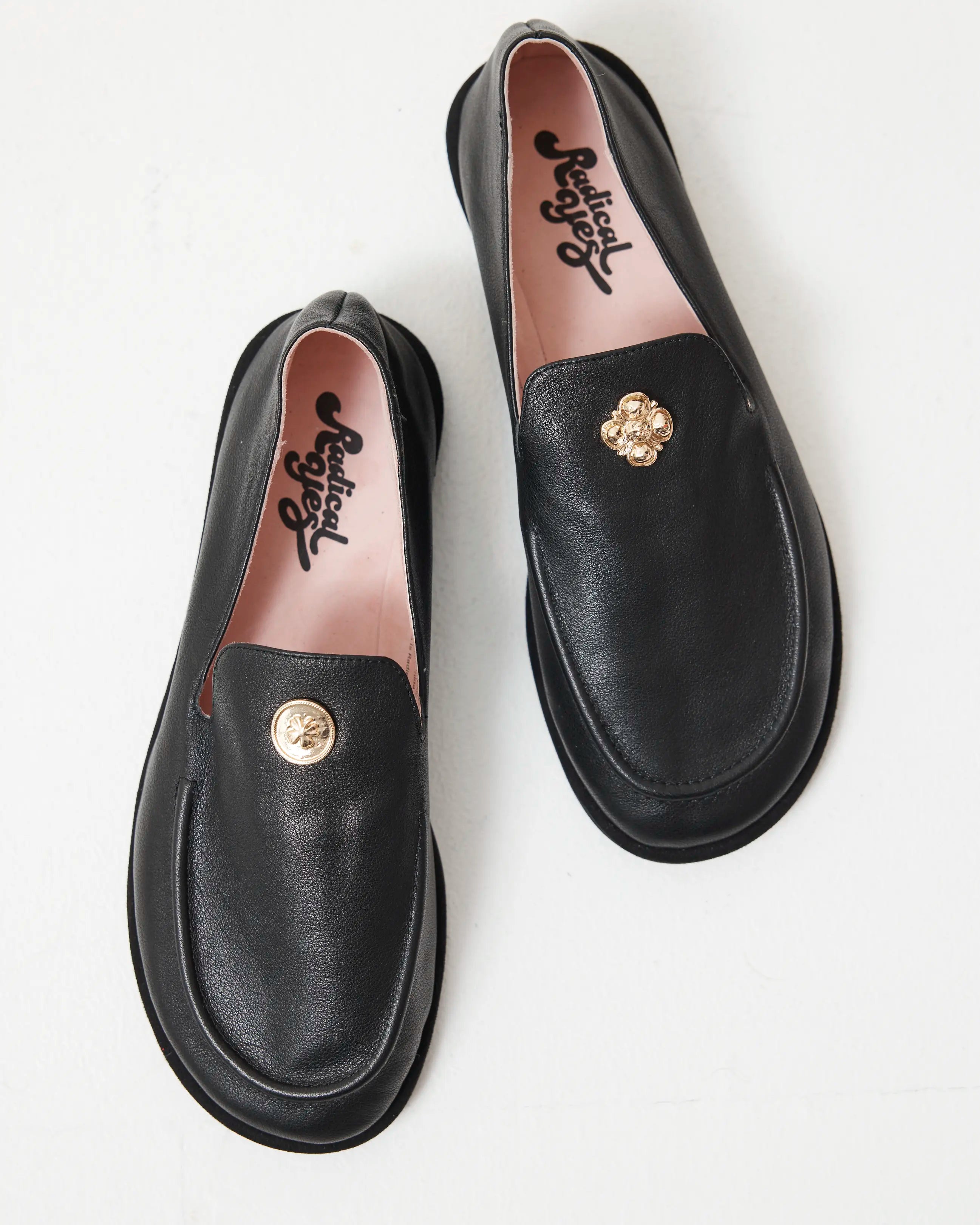 Meriem Hotel Loafer | Black Deco Amazingness