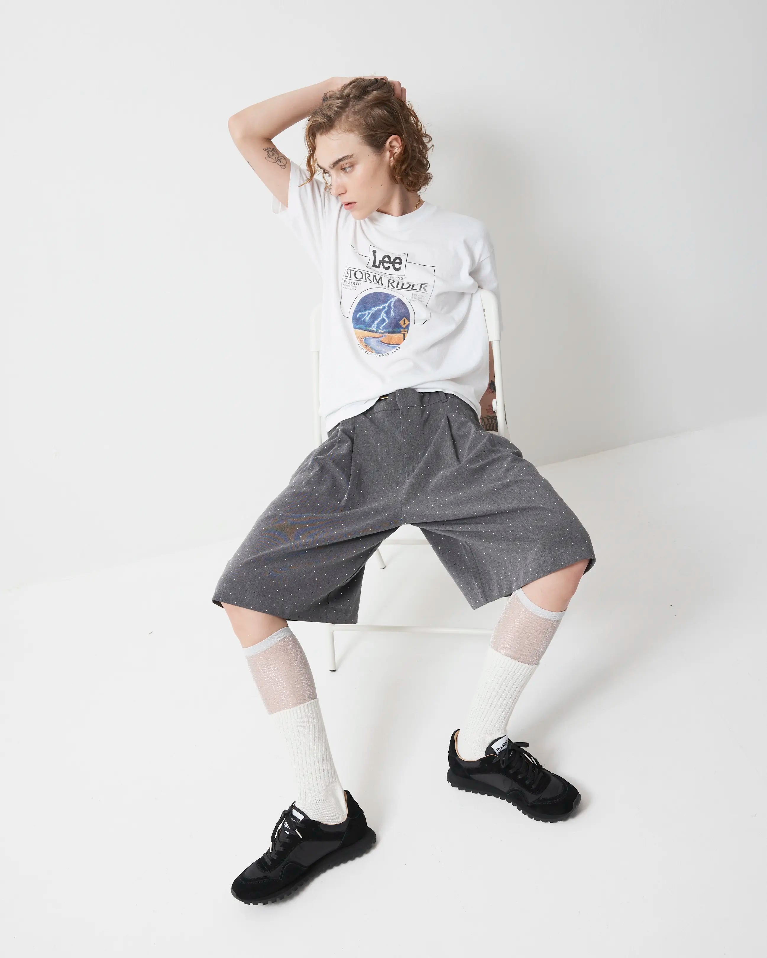Moon Street Lace Up Sneaker | Black