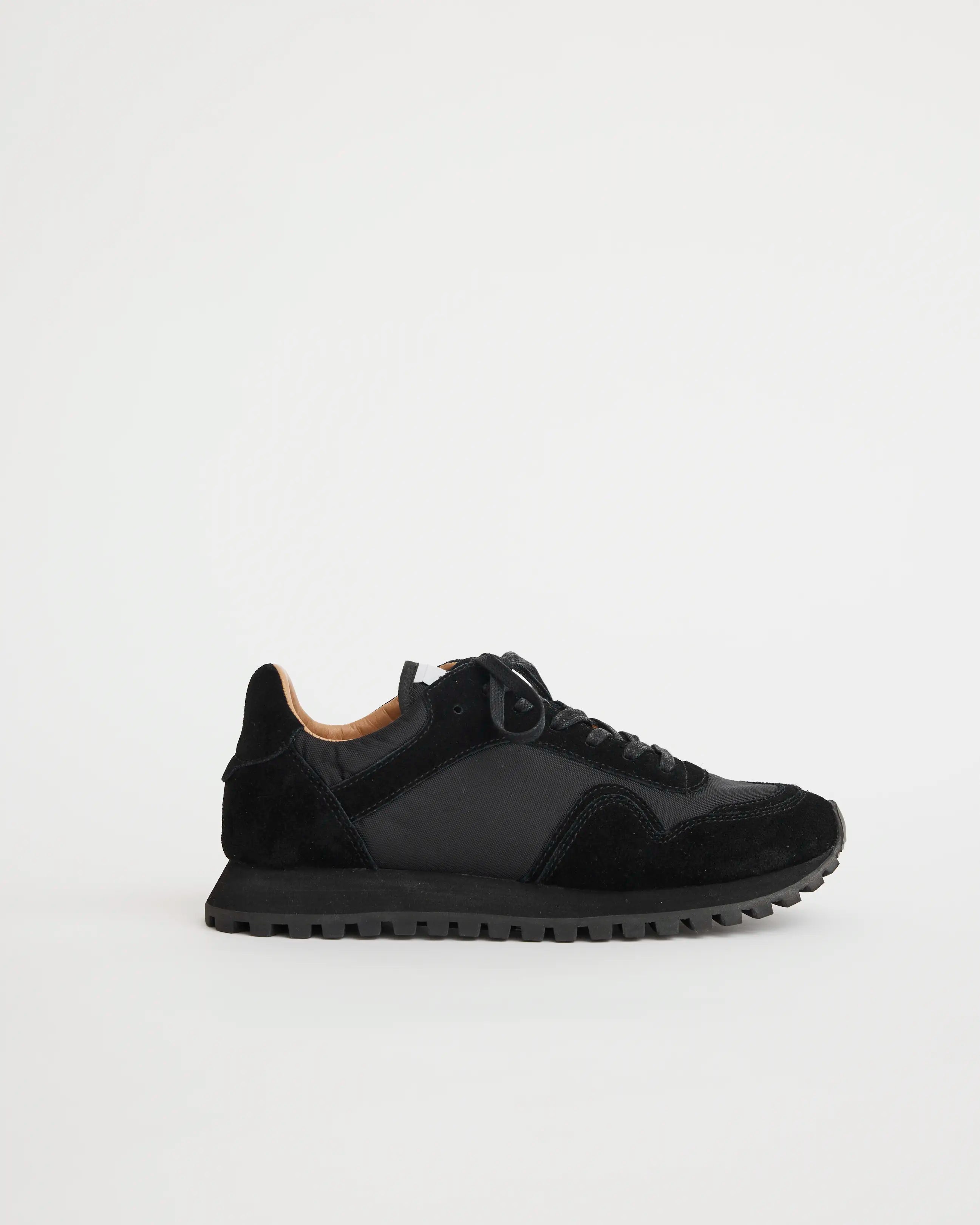 Moon Street Lace Up Sneaker | Black