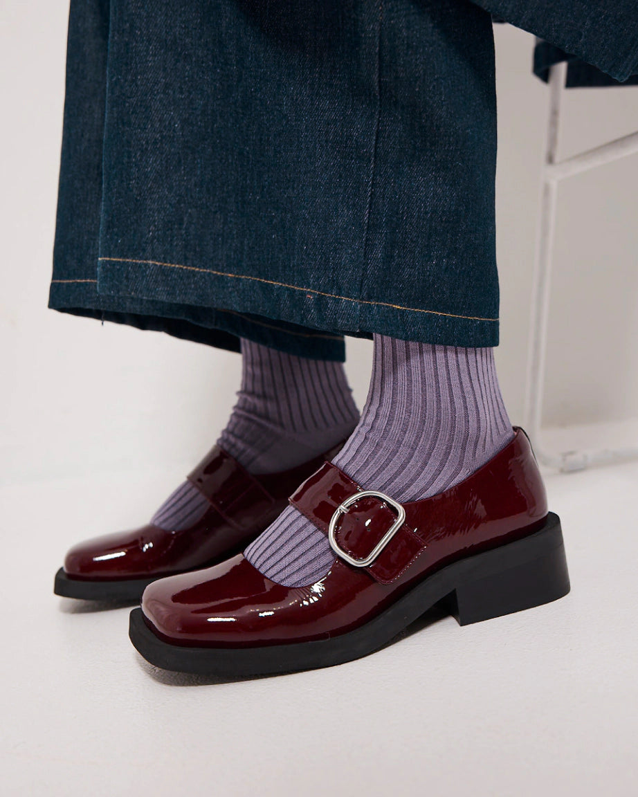 Monae Buckle Shoe | Cherry Gloss