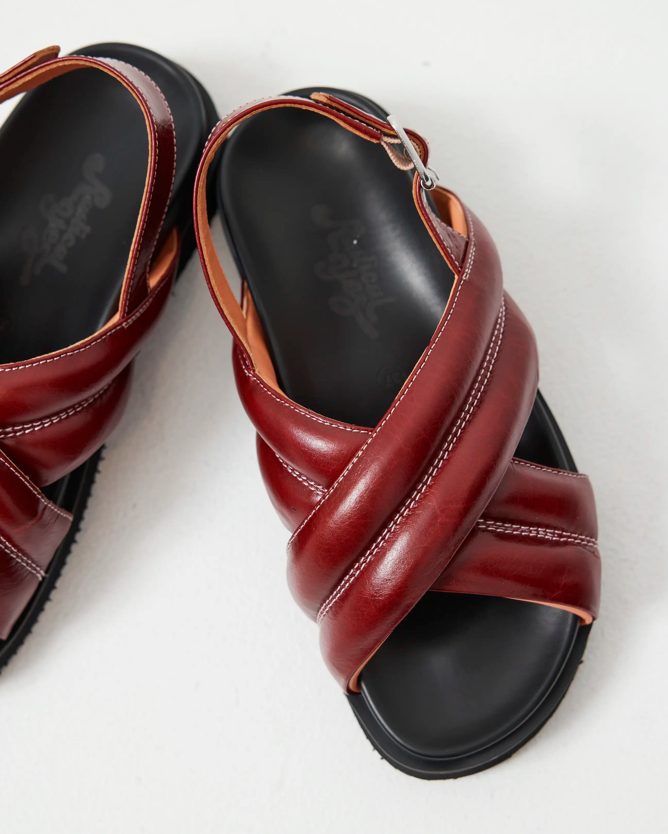 Summer Love Crossover Sandal | Biking Red