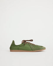Sun Street Lace Up Sneaker | Moss Green