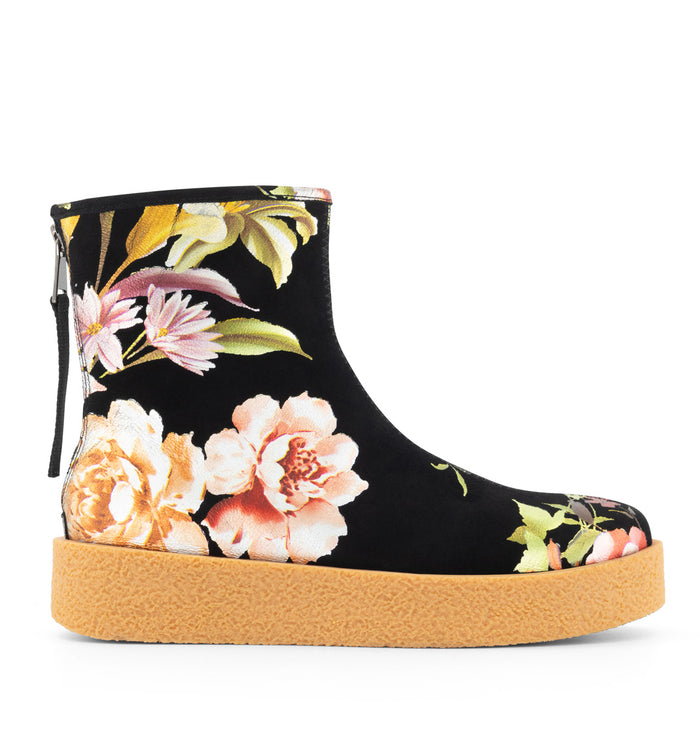Shadow Boot in Printed Suede | An Ode to Flowers