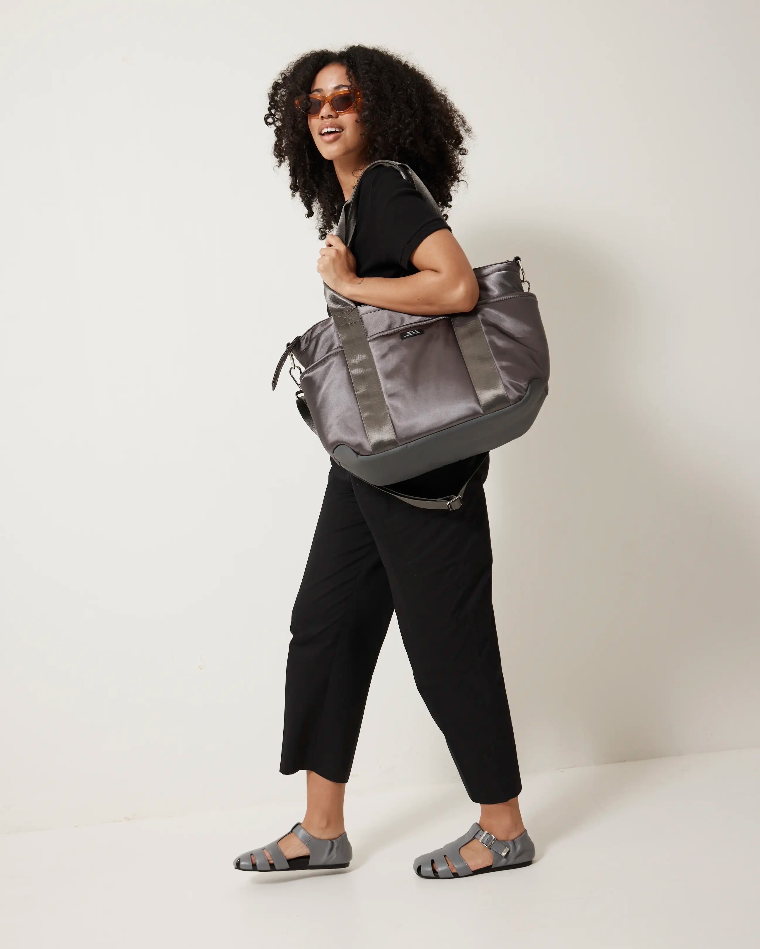 Everything 86 Tote Bag | Slate Grey