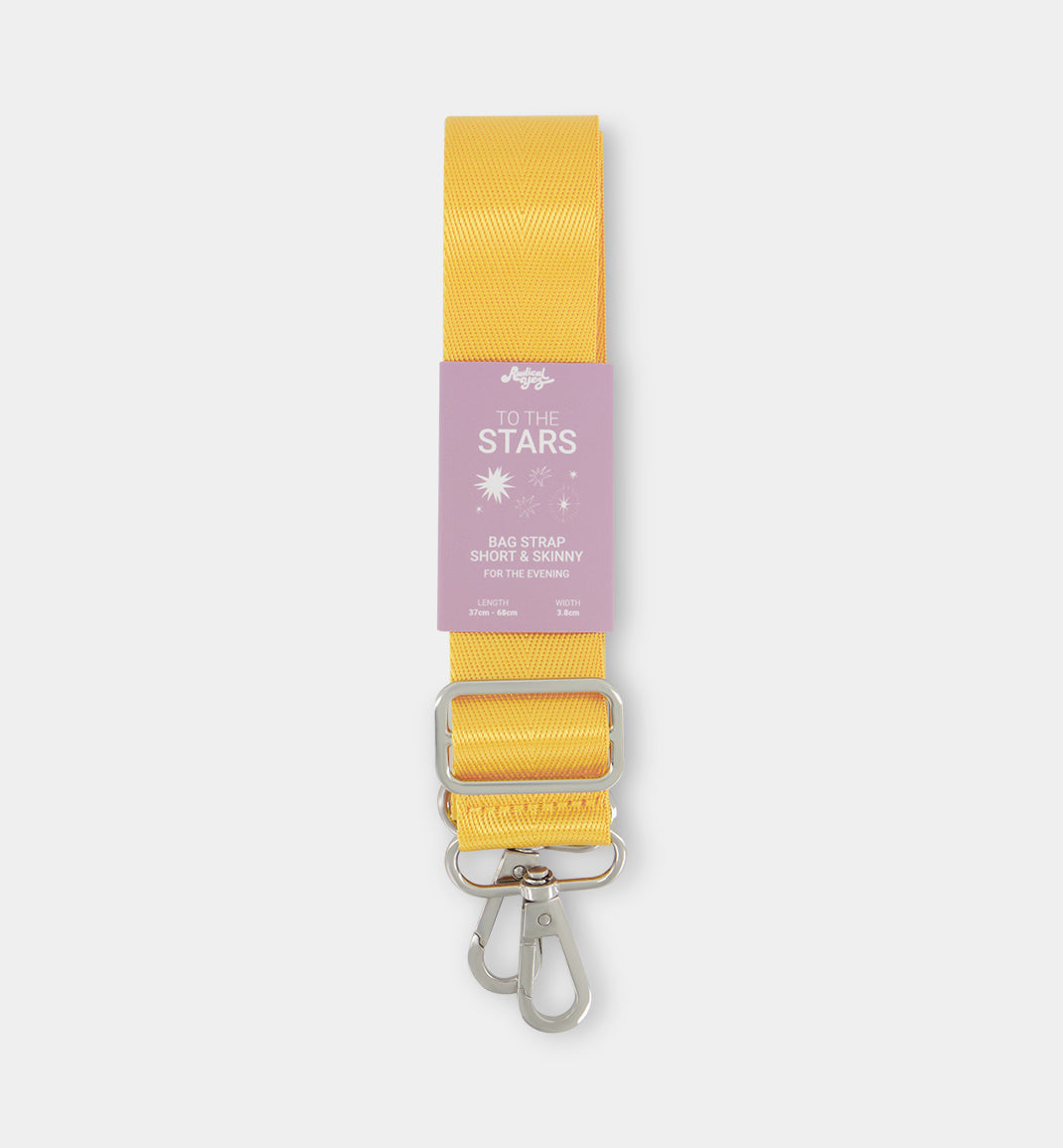 To The Stars Short and Skinny Shoulder Bag Strap | Yellow