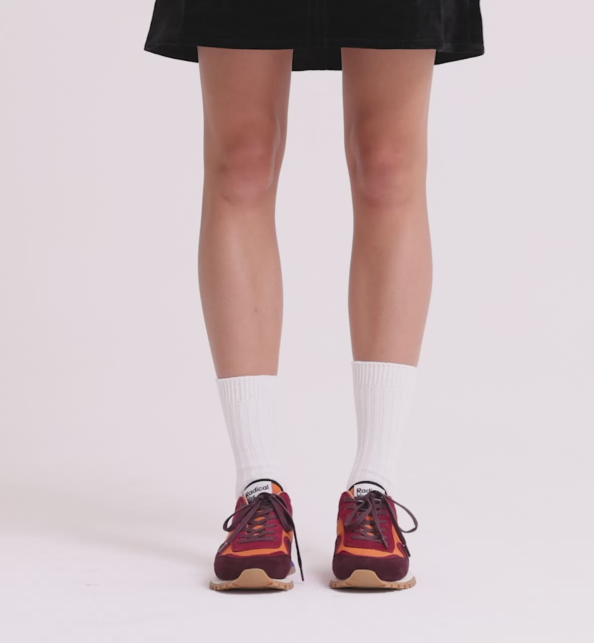 Load video: Moon Street Lace Up Sneaker | Mango & Cherry