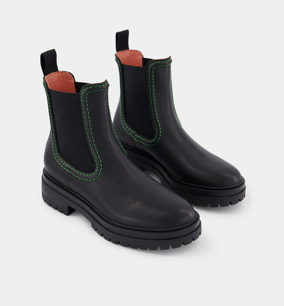 Hallowell leather chelsea boot sale
