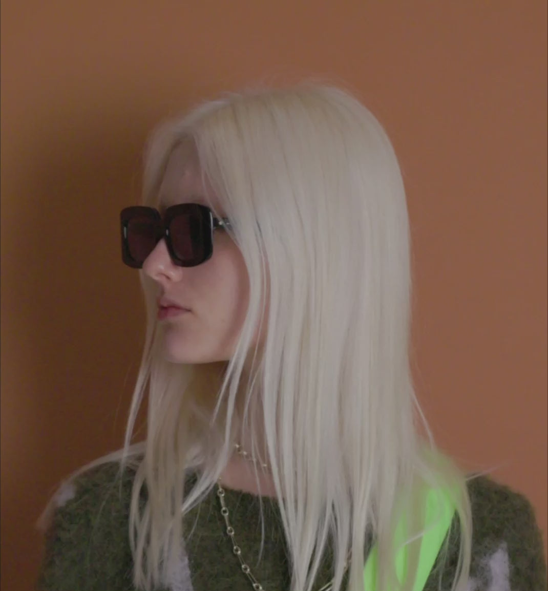 Load video: Sun Worship Bio-Acetate Sunglasses - Black with Smoke Lens