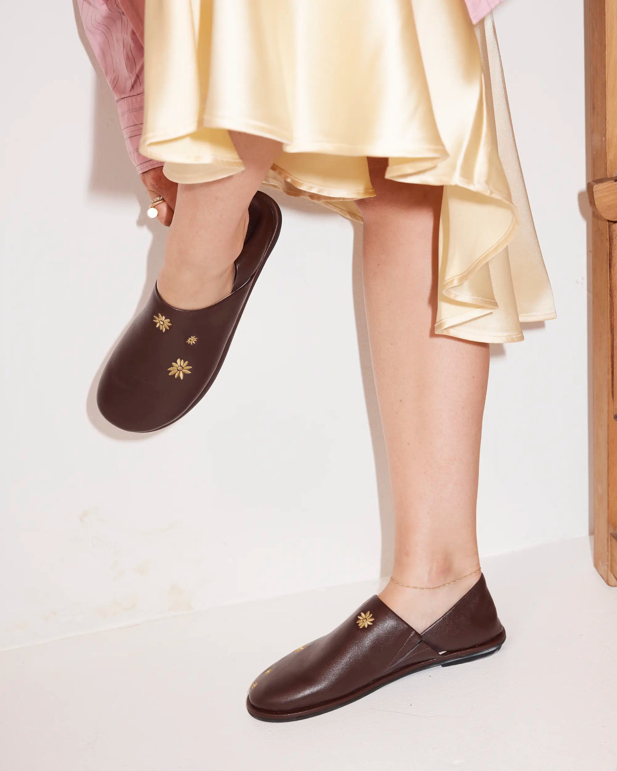 'And Still I Rise' Babouche | Ganache