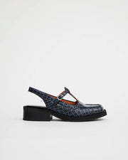 Angel Slingback | Open Air Navy Croc