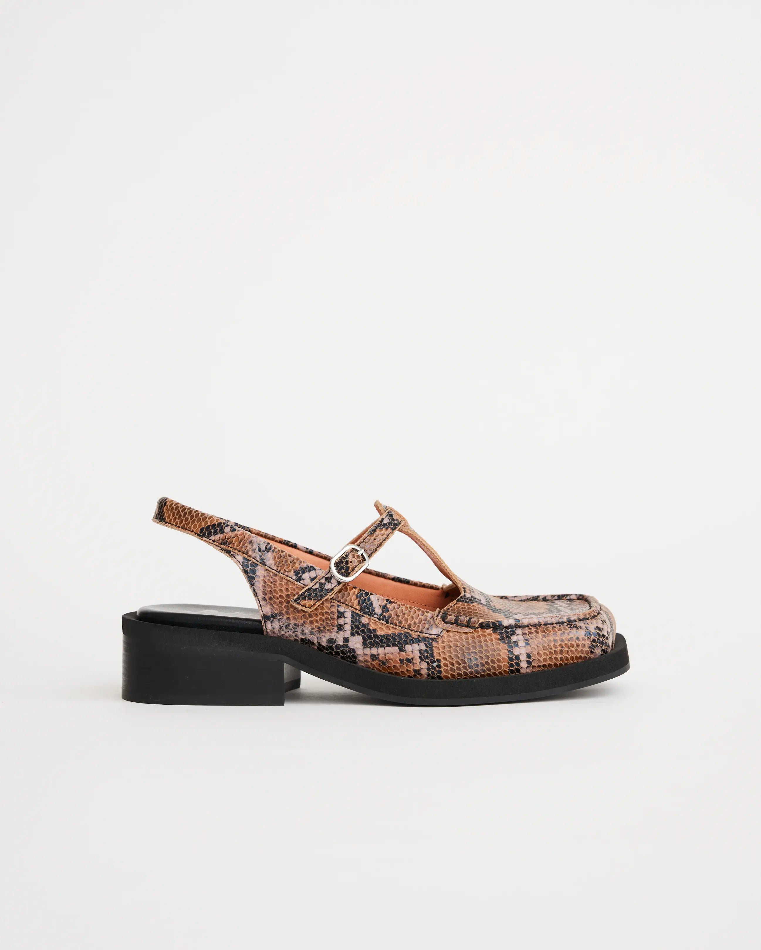 Angel Slingback | Caramel Snake
