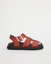 Arkestra 2.0 Fisherman Leather Sandal | Clay