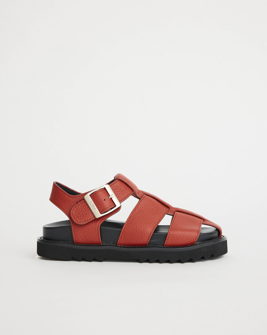 Arkestra 2.0 Fisherman Leather Sandal | Clay
