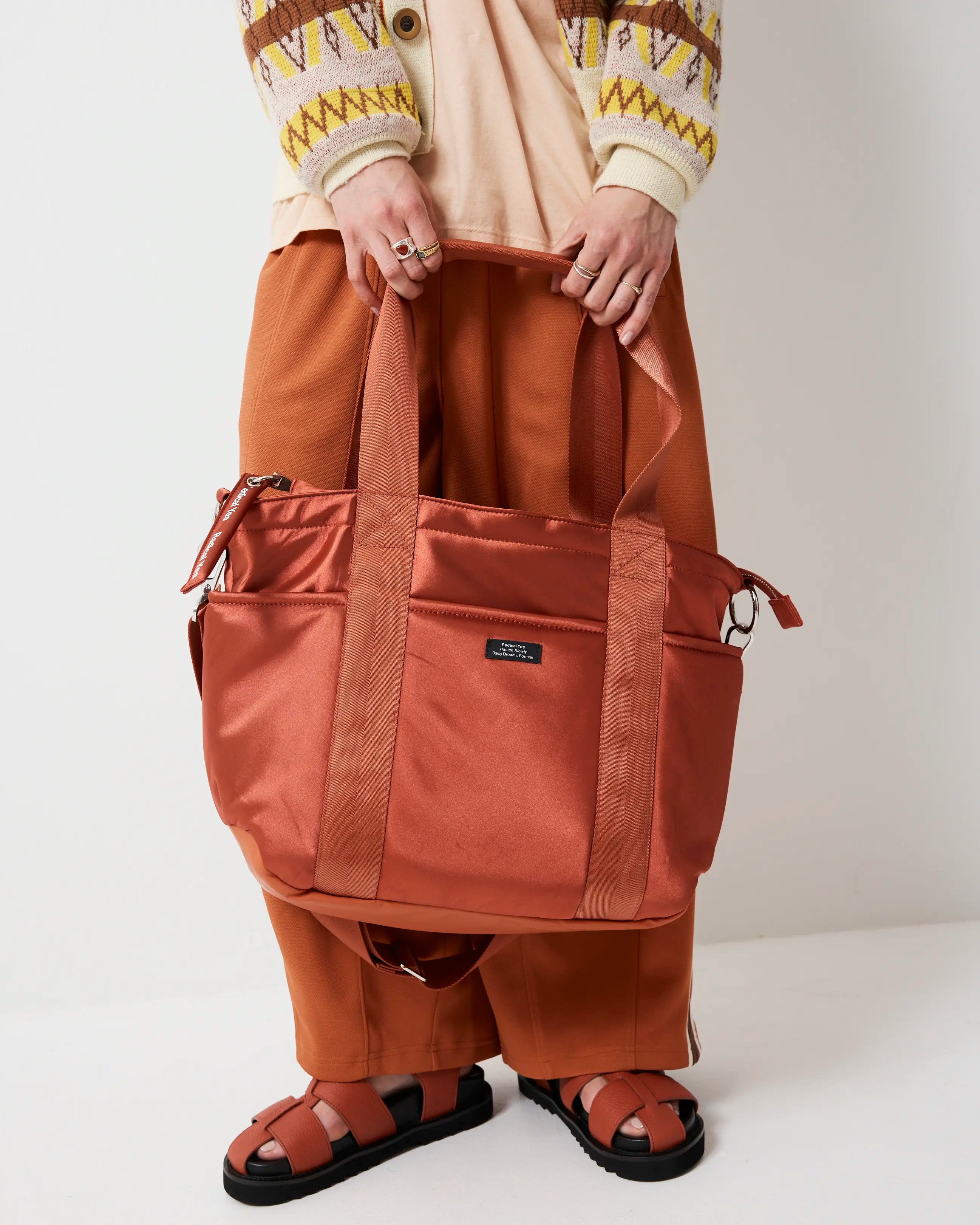 Everything 86 Tote Bag | Clay