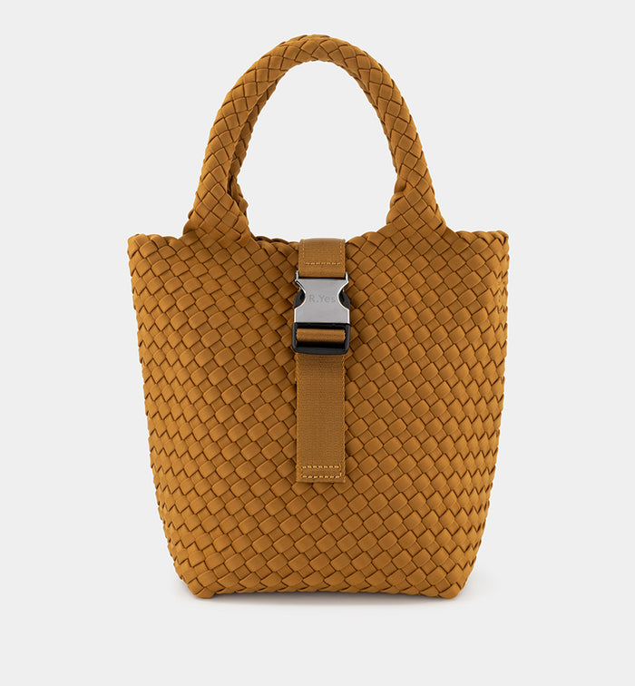 Abundance Woven Paperback Bag | Warm Bronze