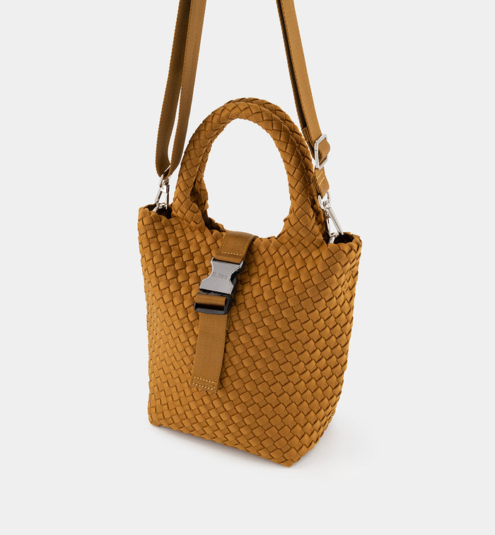 Abundance Woven Paperback Bag | Warm Bronze