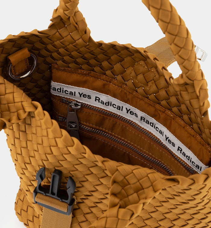 Abundance Woven Paperback Bag | Warm Bronze