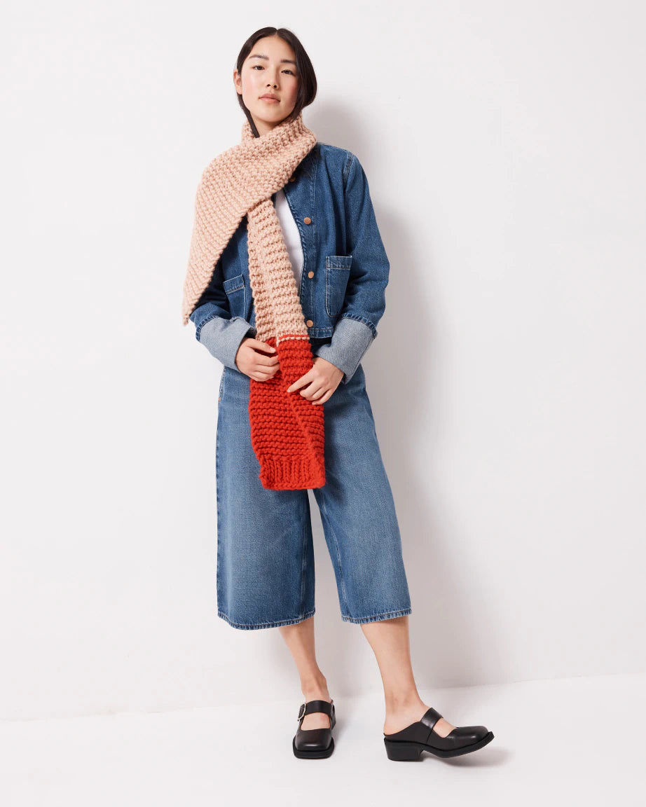 Badu Square Toe Leather Mule | Black