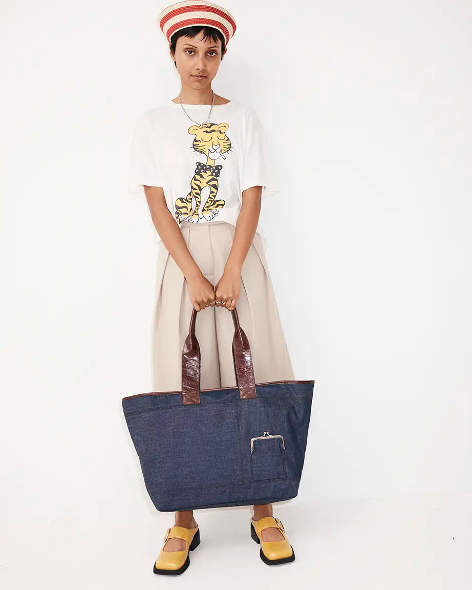 Lady Tote | Denim