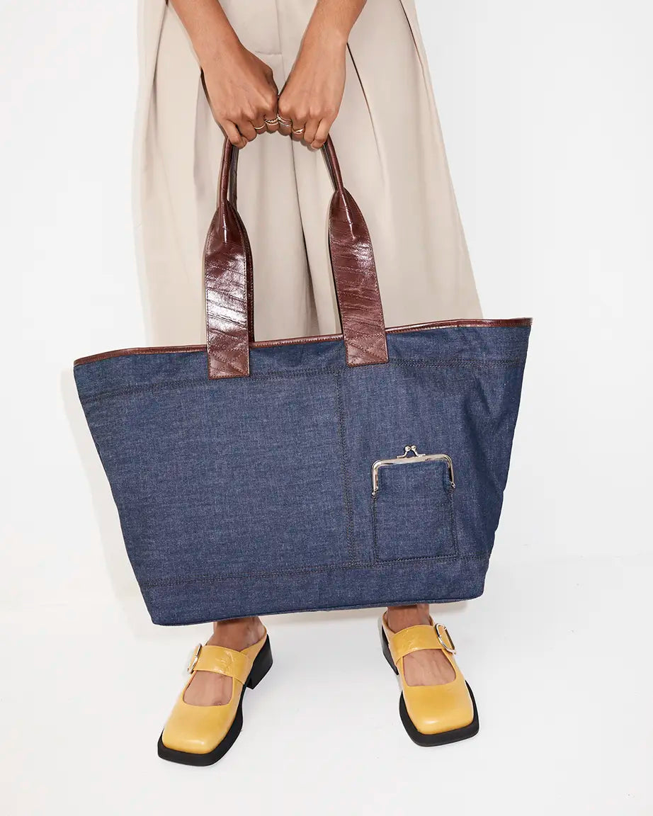 Lady Tote | Denim