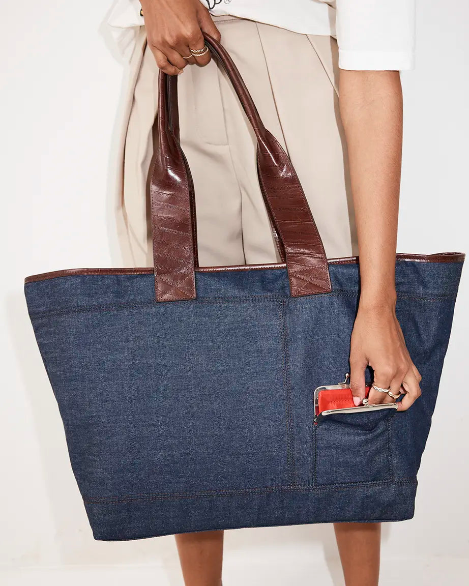 Lady Tote | Denim