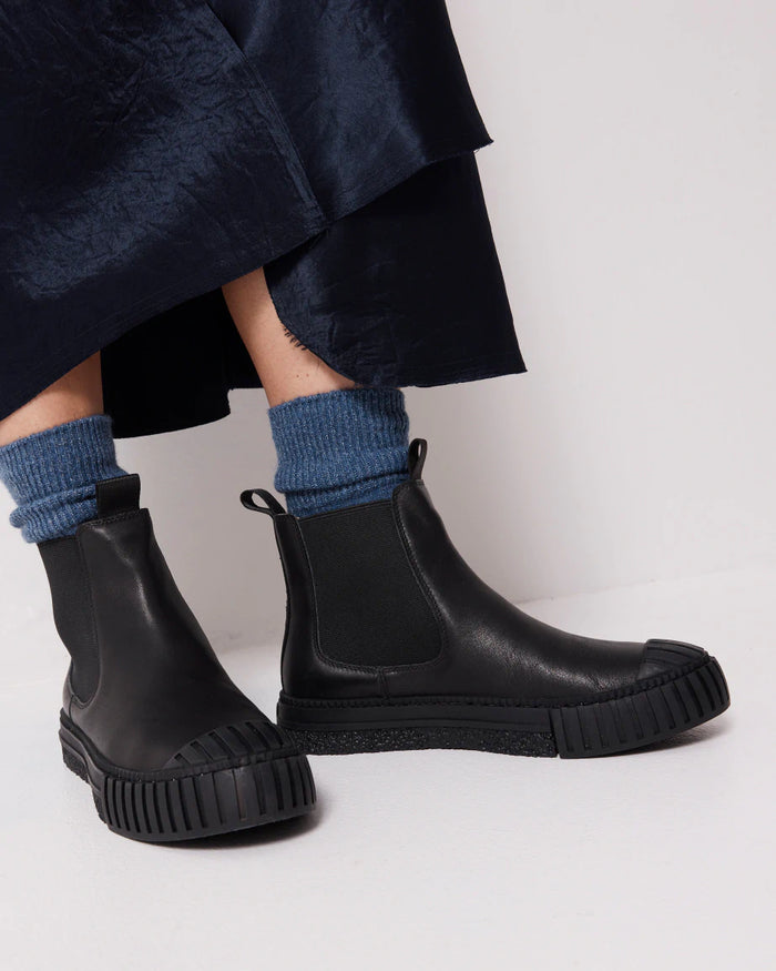 Barbar Chelsea Boots | Black Leather