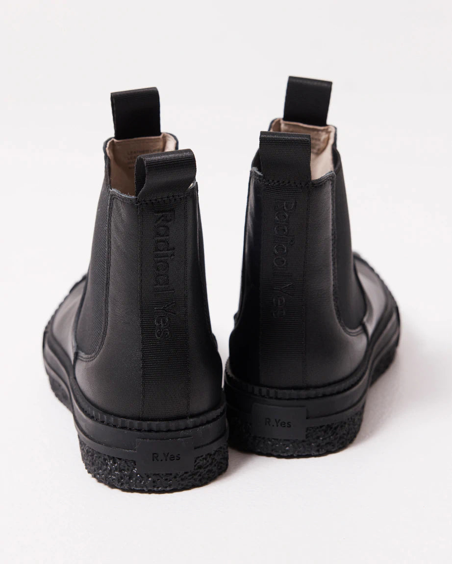 Barbar Chelsea Boots | Black Leather