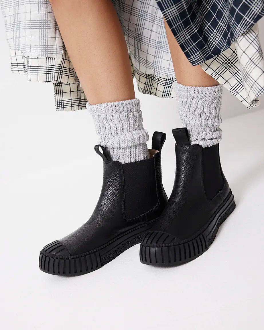 Barbar Chelsea Boot | Black Tumbled