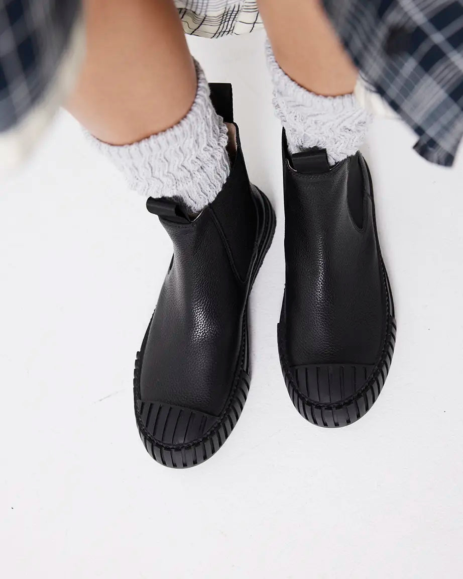 Barbar Chelsea Boot | Black Tumbled
