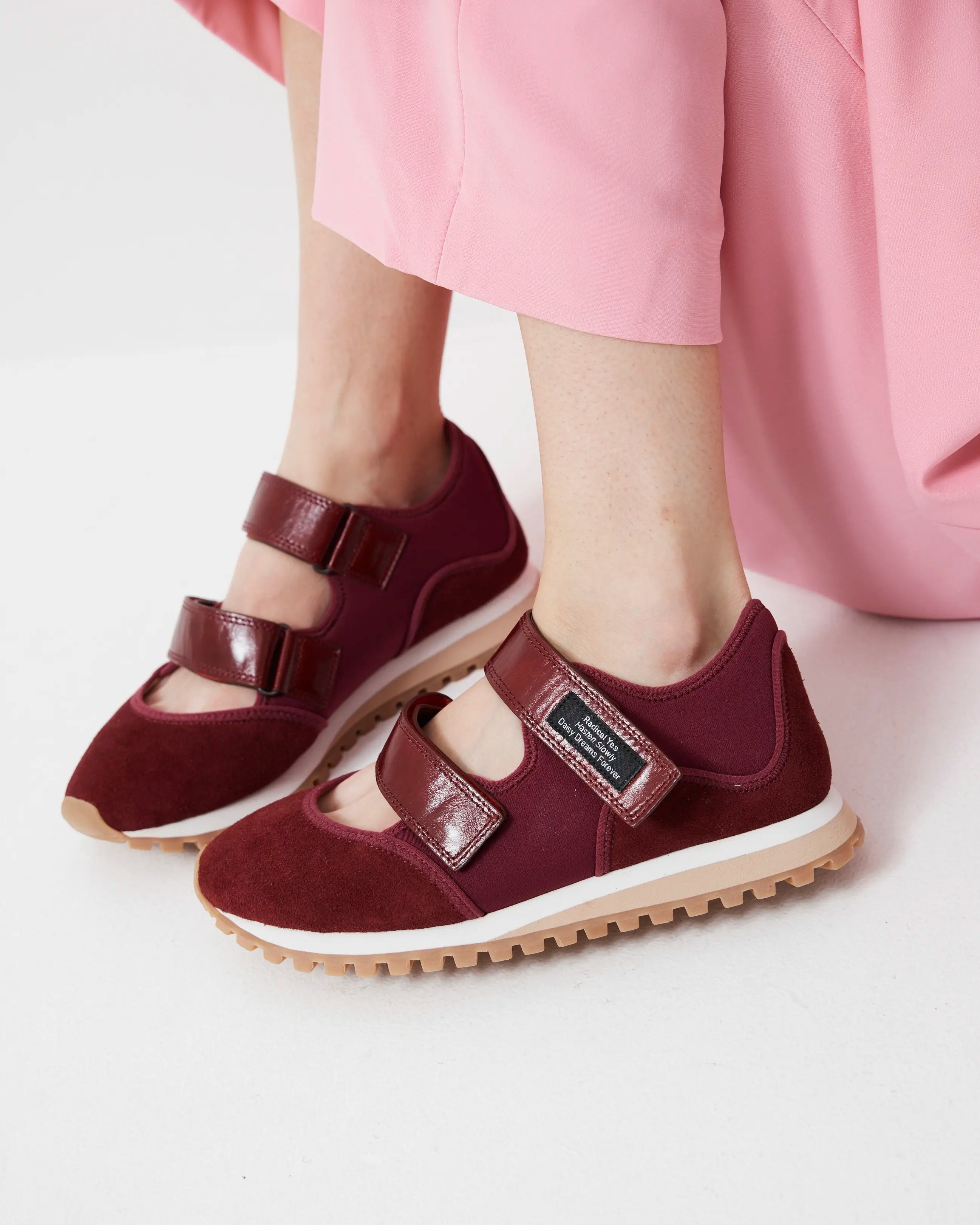 Both Ways 2.0 Velcro Sneaker | Biking Red