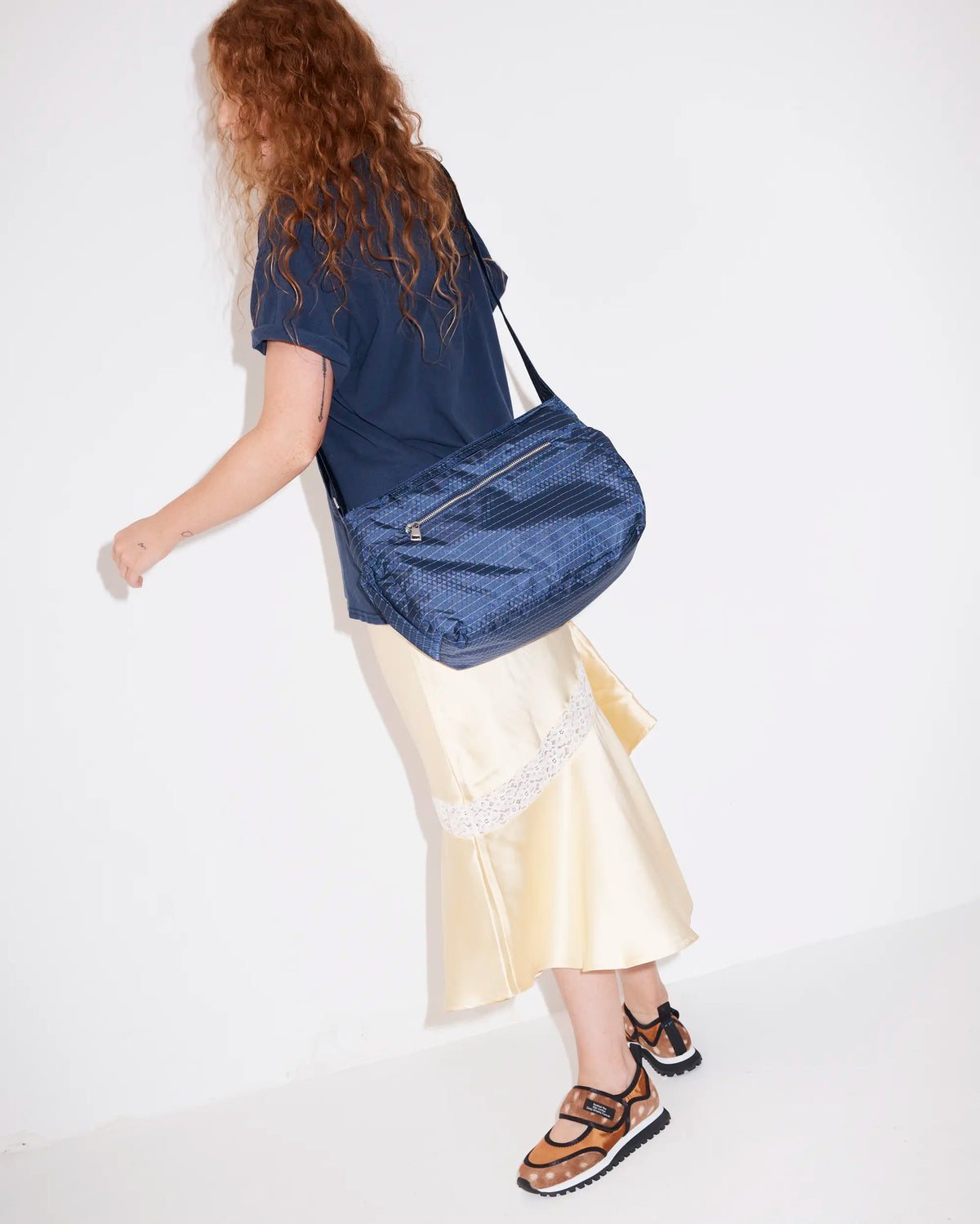 Arco Traveller Bag | Indian Navy Stripe