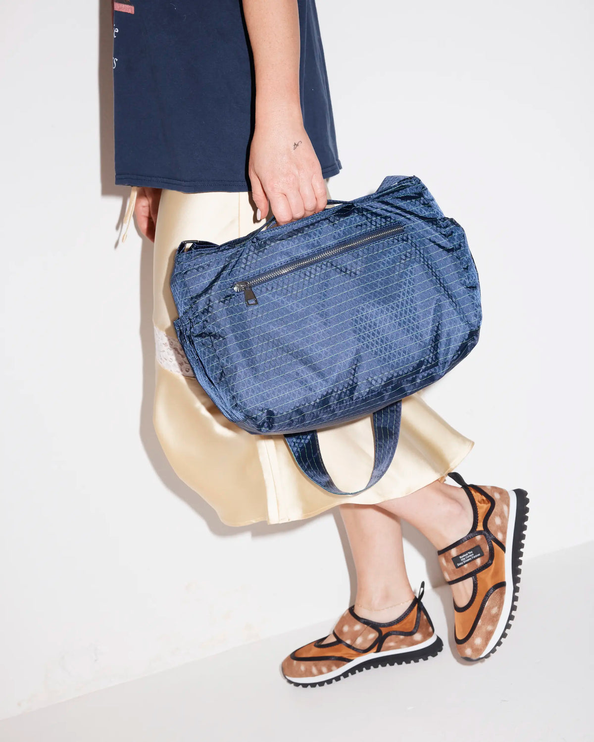 Arco Traveller Bag | Indian Navy Stripe