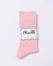 Chusette Seamless Mercerised Cotton Socks |  Baby Pink