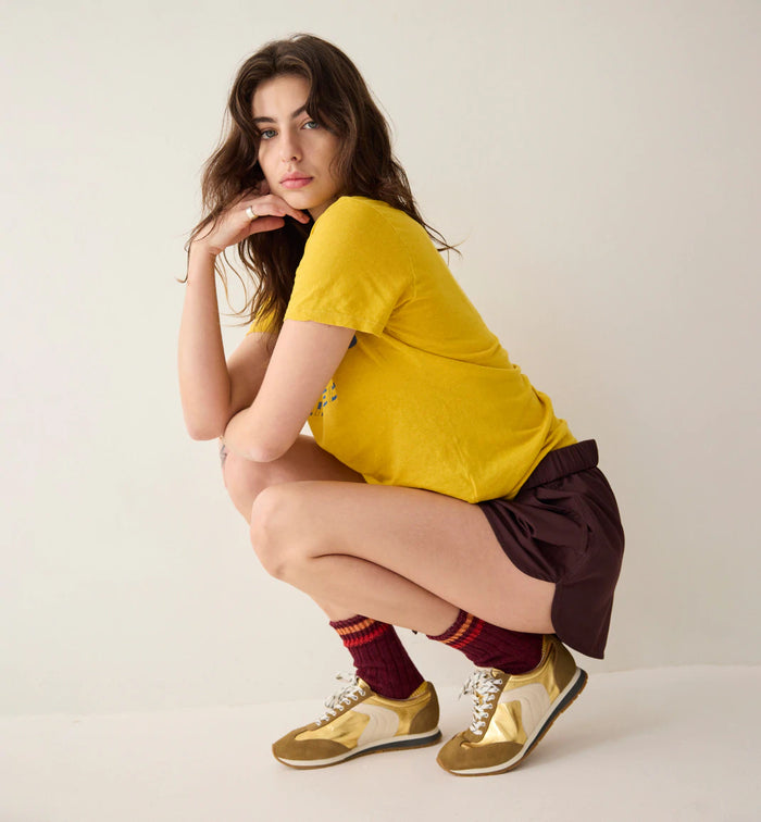 Ballet Core Sneaker | Gold Crush