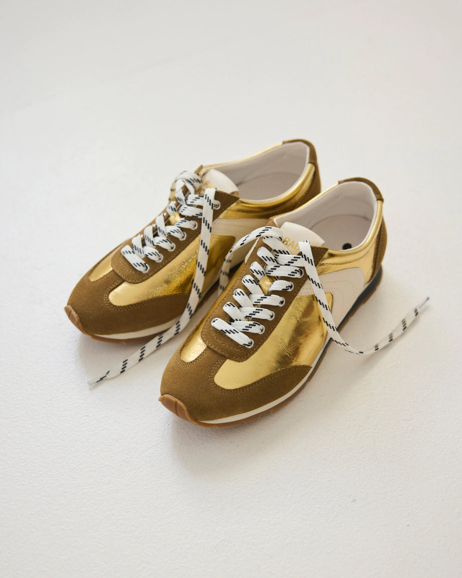 Ballet Core Sneaker | Gold Crush
