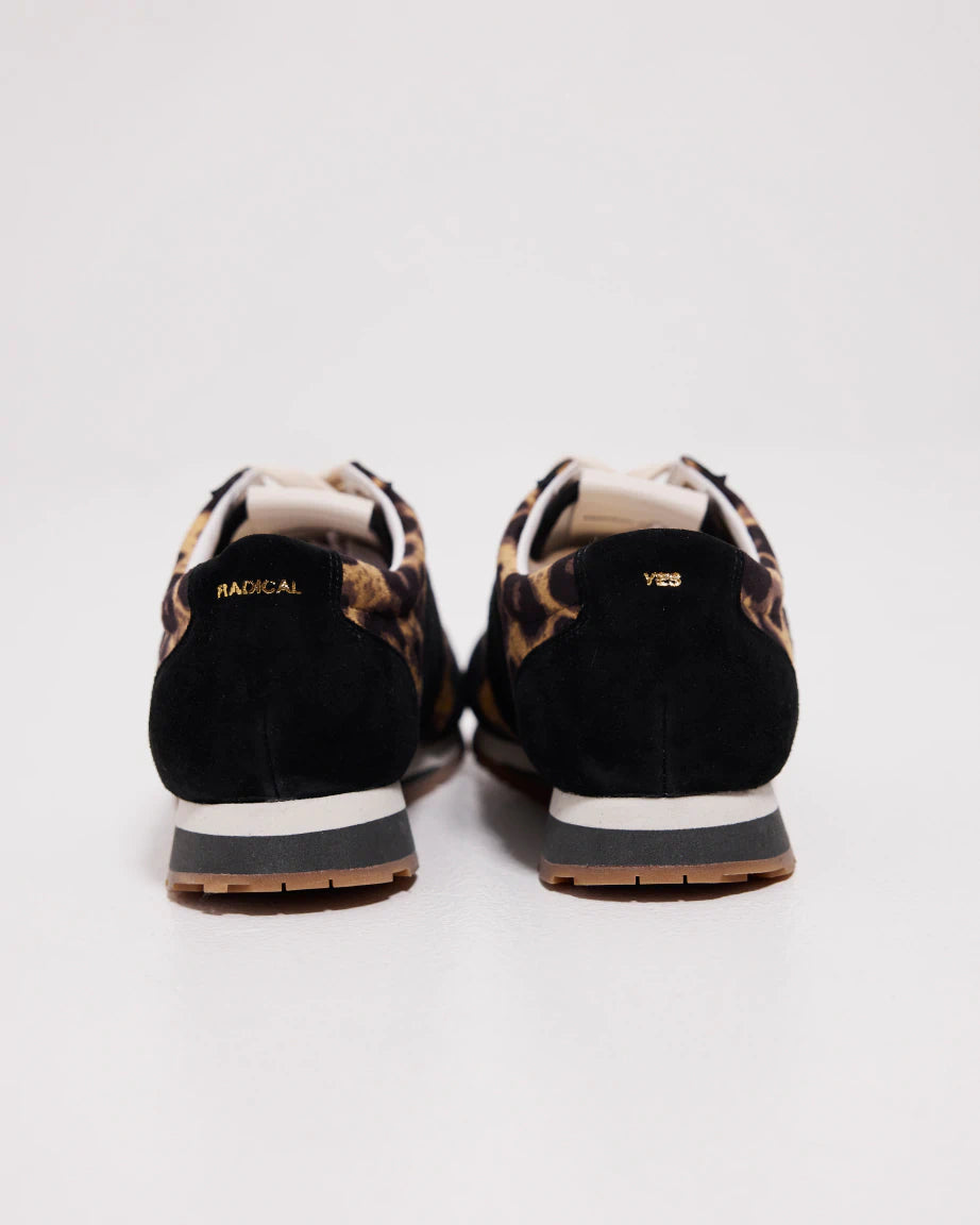 Ballet Core Sneaker | Leopard Velvet