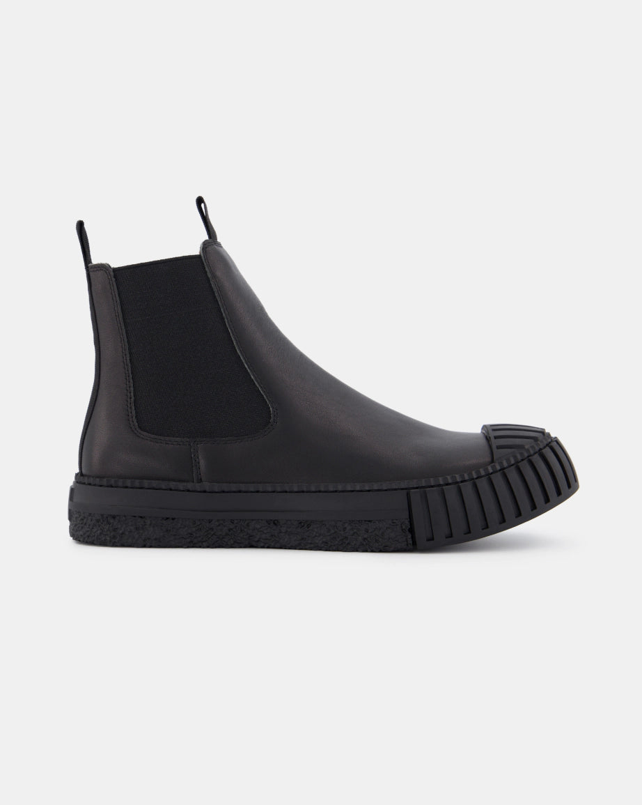 Barbar Chelsea Boots | Black Leather