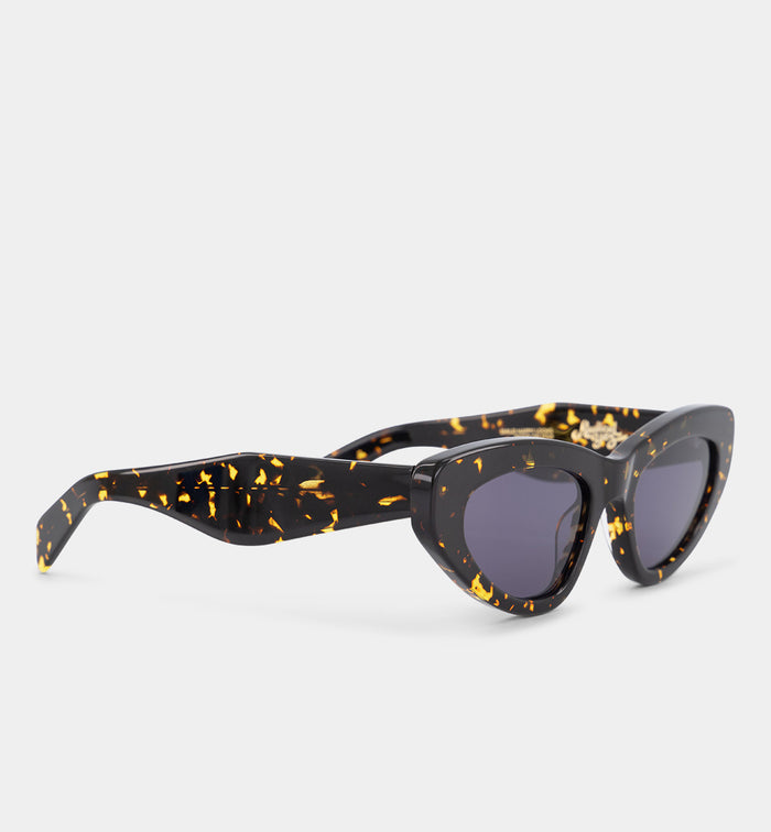Cosmos Keeper Bio-Acetate Sunglasses | Amber Tort with Smoke Lens