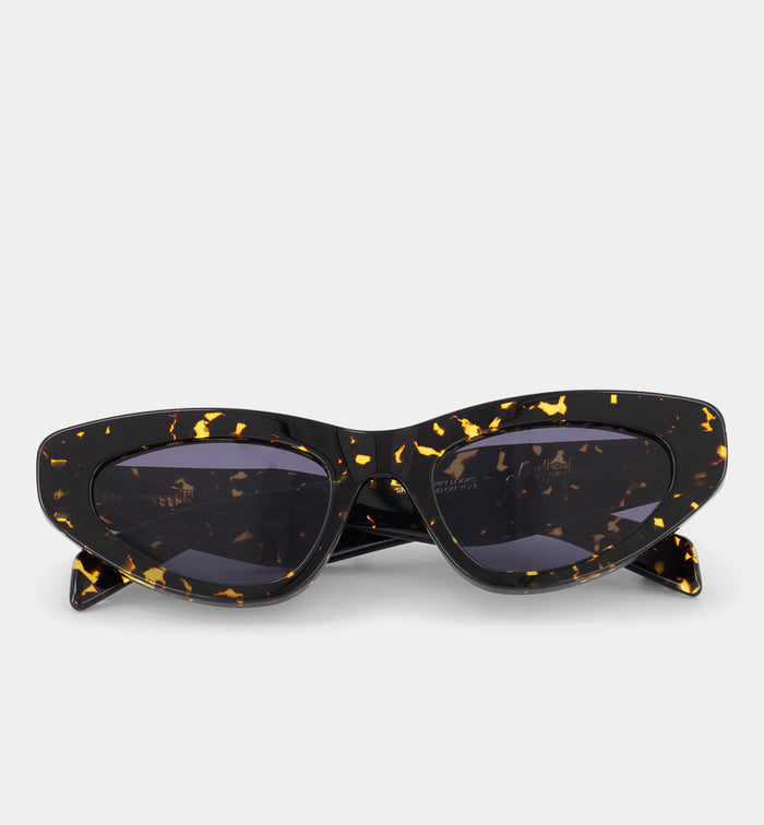 Cosmos Keeper Bio-Acetate Sunglasses | Amber Tort with Smoke Lens