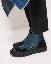 Daisy Dreams Embroidered Boot | Petrol