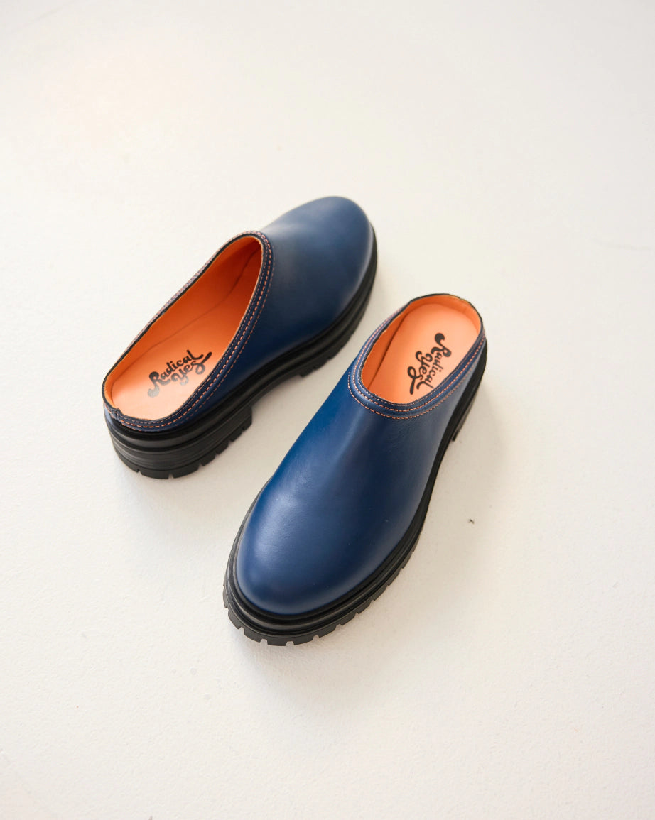 Delphine Leather Clog | Ink