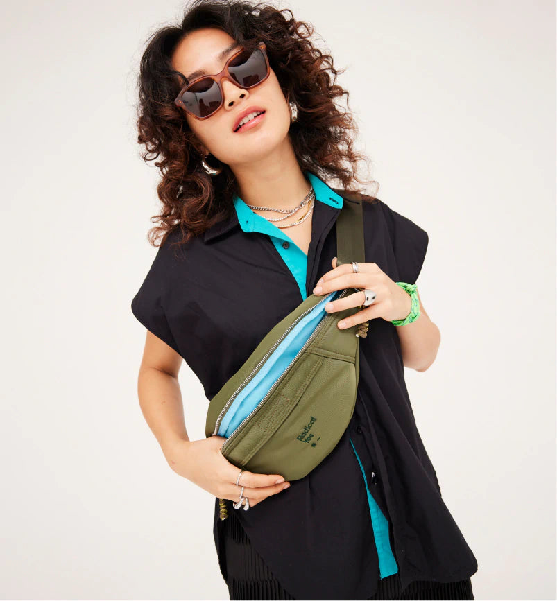 Enid Recycled Nylon Flight Bag | Vineyard
