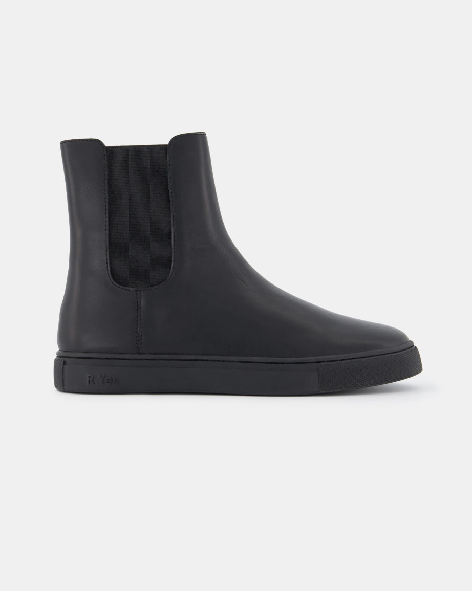 Everything Merino Wool Lined Chelsea Boot | Black