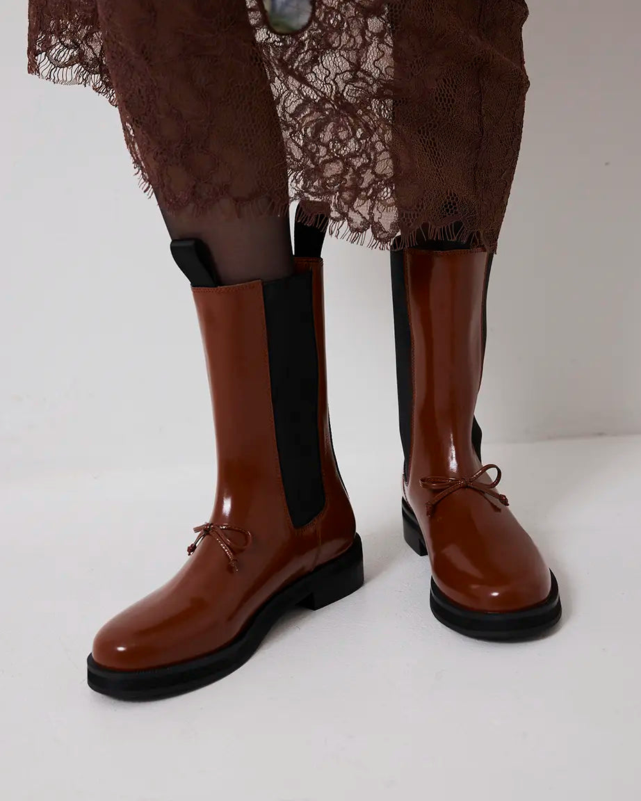 Georgia Riding Boot | Ginger