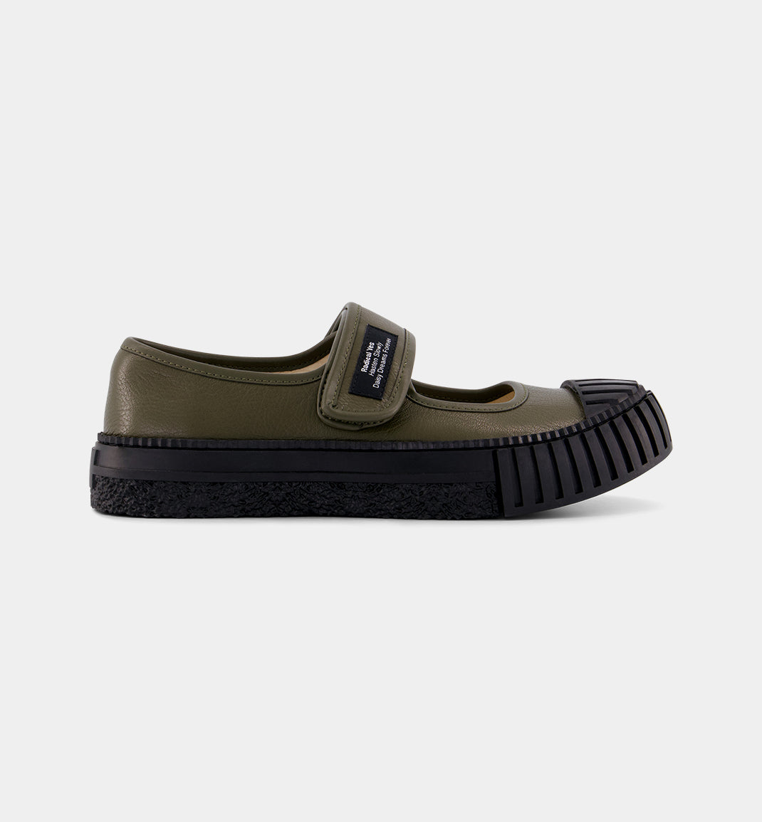 Grace Velcro Leather Mary Jane | Pickle