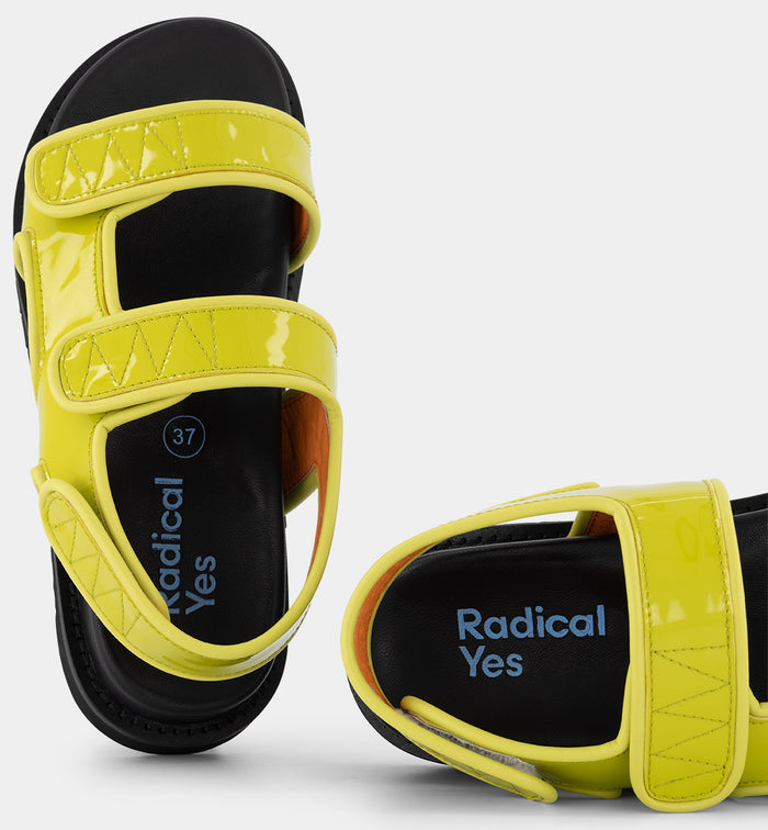 Hartley Velcro Sandal | Electric Leaf