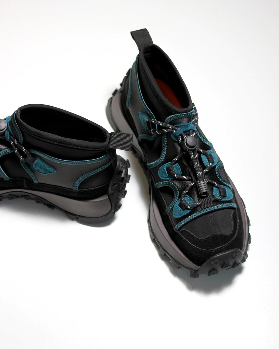 Osaka Neoprene and Leather Hiker | Petrol