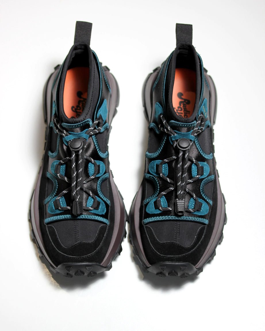 Osaka Neoprene and Leather Hiker | Petrol